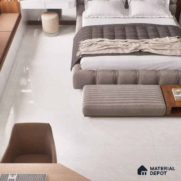 Budget Friendly Endless Wall & Floor Tile Value for Money TL 05949 B Terravia Crubei 4 ft x 2 ft - Vitrified Endless Glossy Finish - 8.5 mm | 4 Random Designs | Suitable for Living Room, Bedroom & Bathroom (Sample)