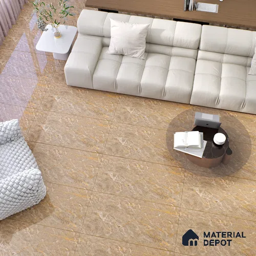 Budget Friendly Endless Wall & Floor Tile Value for Money TL 05949 C Terravia Crubrun 4 ft x 2 ft - Vitrified Endless Glossy Finish - 8.5 mm | 4 Random Designs | Suitable for Living Room, Bedroom & Bathroom