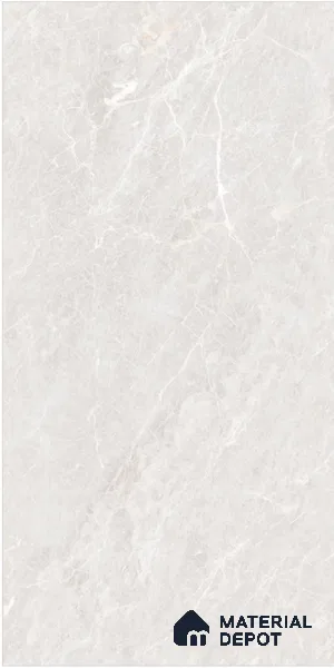 Budget Friendly Endless Wall & Floor Tile Value for Money TL 05949 Terravia Cruvian Bianco 4 ft x 2 ft - Vitrified Endless Glossy Finish - 8.5 mm | 4 Random Designs | Suitable for Living Room, Bedroom & Bathroom (Sample)