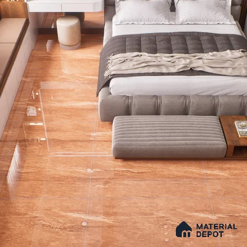 Budget Friendly Endless Wall & Floor Tile Value for Money TL 05960 Terravia Denzon 4 ft x 2 ft - Vitrified Endless Glossy Finish - 8.5 mm | 4 Random Designs | Suitable for Living Room, Bedroom & Bathroom
