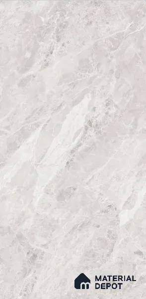 Budget Friendly Endless Wall & Floor Tile Value for Money TL 05957 Terravia Etavix Bianco 4 ft x 2 ft - Vitrified Endless Glossy Finish - 8.5 mm | 4 Random Designs | Suitable for Living Room, Bedroom & Bathroom (Sample)