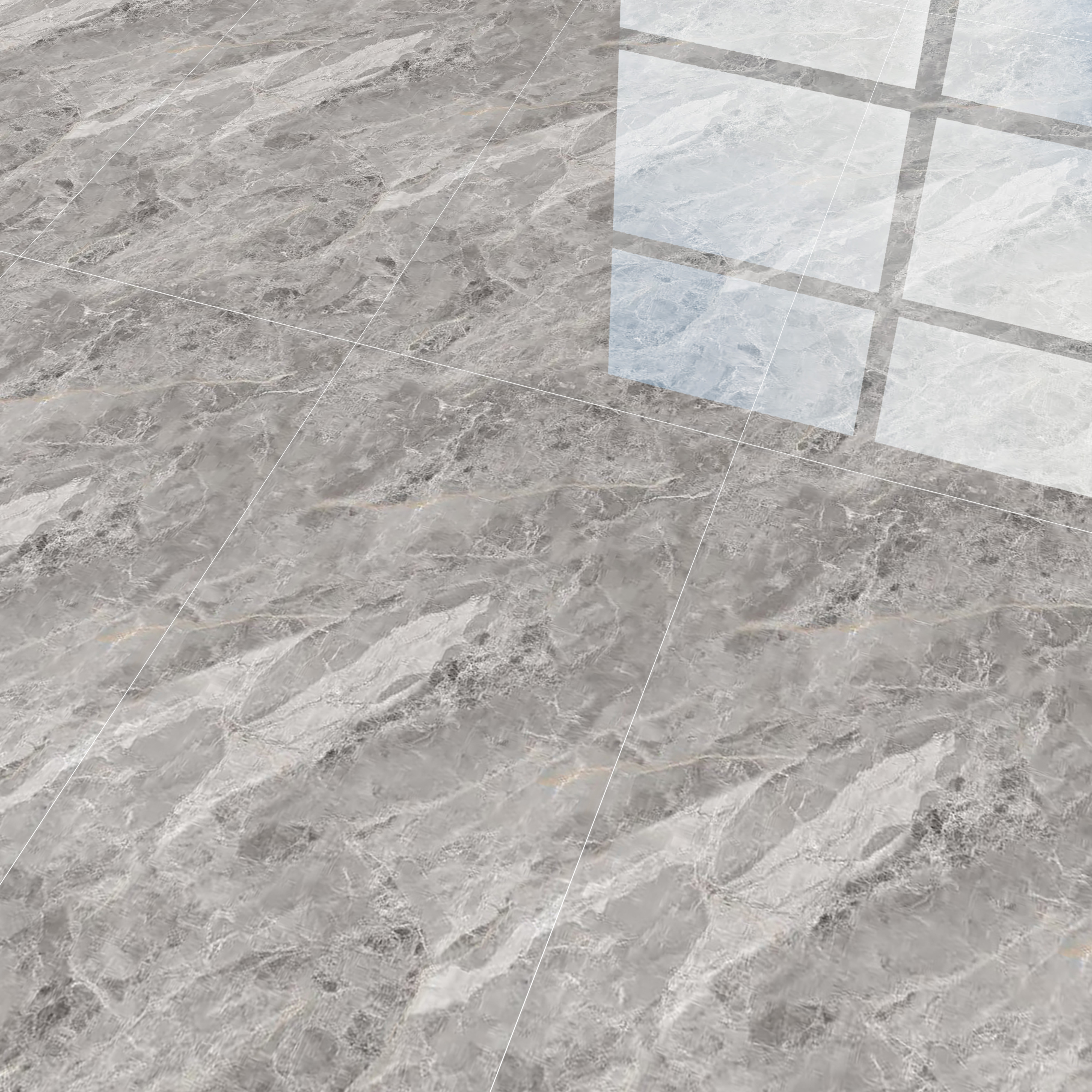 Budget Friendly Endless Wall & Floor Tile Value for Money TL 05958 Terravia Etavon 4 ft x 2 ft - Vitrified Endless Glossy Finish - 8.5 mm | 4 Random Designs | Suitable for Living Room, Bedroom & Bathroom (Sample)