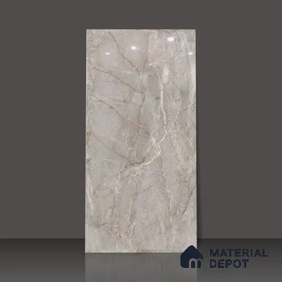 Budget Friendly Endless Wall & Floor Tile Value for Money TL 05955 Terravia Montora 4 ft x 2 ft - Vitrified Endless Glossy Finish - 8.5 mm | 4 Random Designs | Suitable for Living Room, Bedroom & Bathroom (Sample)