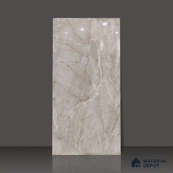 Budget Friendly Endless Wall & Floor Tile Value for Money TL 05955 Terravia Montora 4 ft x 2 ft - Vitrified Endless Glossy Finish - 8.5 mm | 4 Random Designs | Suitable for Living Room, Bedroom & Bathroom (Sample)