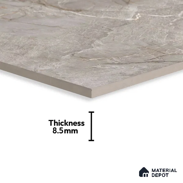 Budget Friendly Endless Wall & Floor Tile Value for Money TL 05955 Terravia Montora 4 ft x 2 ft - Vitrified Endless Glossy Finish - 8.5 mm | 4 Random Designs | Suitable for Living Room, Bedroom & Bathroom (Sample)