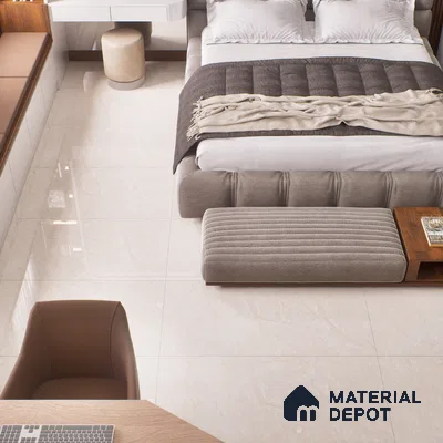 Budget Friendly Endless Wall & Floor Tile Value for Money TL 05954 Terravia Nensia 4 ft x 2 ft - Vitrified Endless Glossy Finish - 8.5 mm | 4 Random Designs | Suitable for Living Room, Bedroom & Bathroom (Sample)