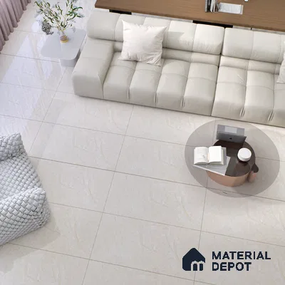 Budget Friendly Endless Wall & Floor Tile Value for Money TL 05954 Terravia Nensia 4 ft x 2 ft - Vitrified Endless Glossy Finish - 8.5 mm | 4 Random Designs | Suitable for Living Room, Bedroom & Bathroom (Sample)