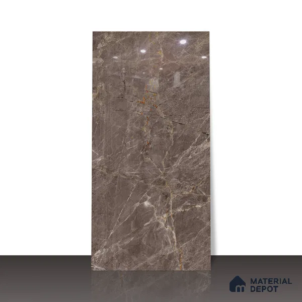 Budget Friendly Endless Wall & Floor Tile Value for Money TL 05944 B Terravia Patacho 4 ft x 2 ft - Vitrified Endless Glossy Finish - 8.5 mm | 5 Random Designs | Suitable for Living Room, Bedroom & Bathroom (Sample)