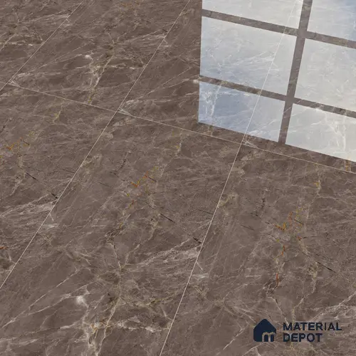Budget Friendly Endless Wall & Floor Tile Value for Money TL 05944 B Terravia Patacho 4 ft x 2 ft - Vitrified Endless Glossy Finish - 8.5 mm | 5 Random Designs | Suitable for Living Room, Bedroom & Bathroom