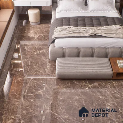 Budget Friendly Endless Wall & Floor Tile Value for Money TL 05944 B Terravia Patacho 4 ft x 2 ft - Vitrified Endless Glossy Finish - 8.5 mm | 5 Random Designs | Suitable for Living Room, Bedroom & Bathroom (Sample)