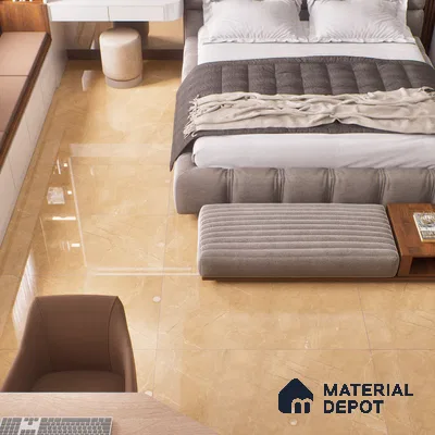 Budget Friendly Endless Wall & Floor Tile Value for Money TL 05942 C Terravia Requor 4 ft x 2 ft - Vitrified Endless Glossy Finish - 8.5 mm | 7 Random Designs | Suitable for Living Room, Bedroom & Bathroom (Sample)
