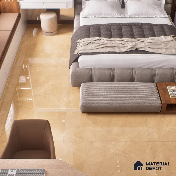 Budget Friendly Endless Wall & Floor Tile Value for Money TL 05942 C Terravia Requor 4 ft x 2 ft - Vitrified Endless Glossy Finish - 8.5 mm | 7 Random Designs | Suitable for Living Room, Bedroom & Bathroom (Sample)