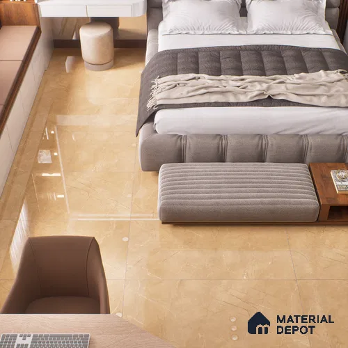 Budget Friendly Endless Wall & Floor Tile Value for Money TL 05942 C Terravia Requor 4 ft x 2 ft - Vitrified Endless Glossy Finish - 8.5 mm | 7 Random Designs | Suitable for Living Room, Bedroom & Bathroom