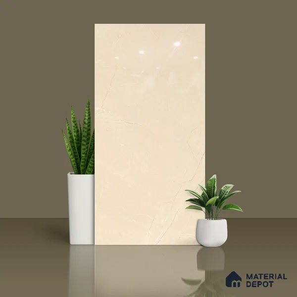 Budget Friendly Endless Wall & Floor Tile Value for Money TL 05942 Terravia Recrea 4 ft x 2 ft - Vitrified Endless Glossy Finish - 8.5 mm | 7 Random Designs | Suitable for Living Room, Bedroom & Bathroom (Sample)