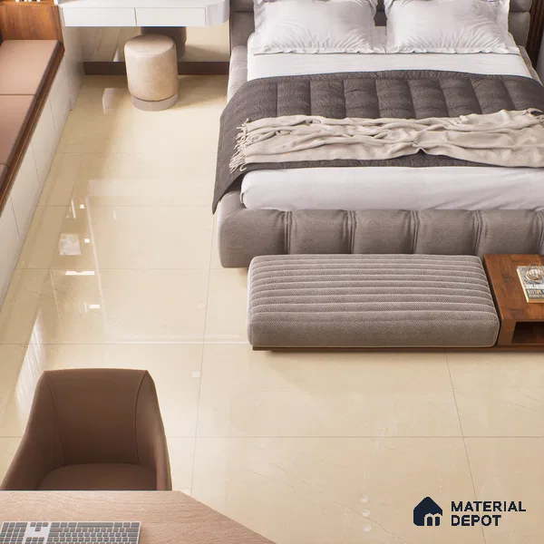 Budget Friendly Endless Wall & Floor Tile Value for Money TL 05942 Terravia Recrea 4 ft x 2 ft - Vitrified Endless Glossy Finish - 8.5 mm | 7 Random Designs | Suitable for Living Room, Bedroom & Bathroom (Sample)