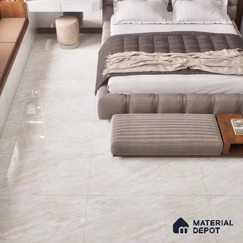 Budget Friendly Endless Wall & Floor Tile Value for Money TL 05951 Terravia Recton 4 ft x 2 ft - Vitrified Endless Glossy Finish - 8.5 mm | 4 Random Designs | Suitable for Living Room, Bedroom & Bathroom