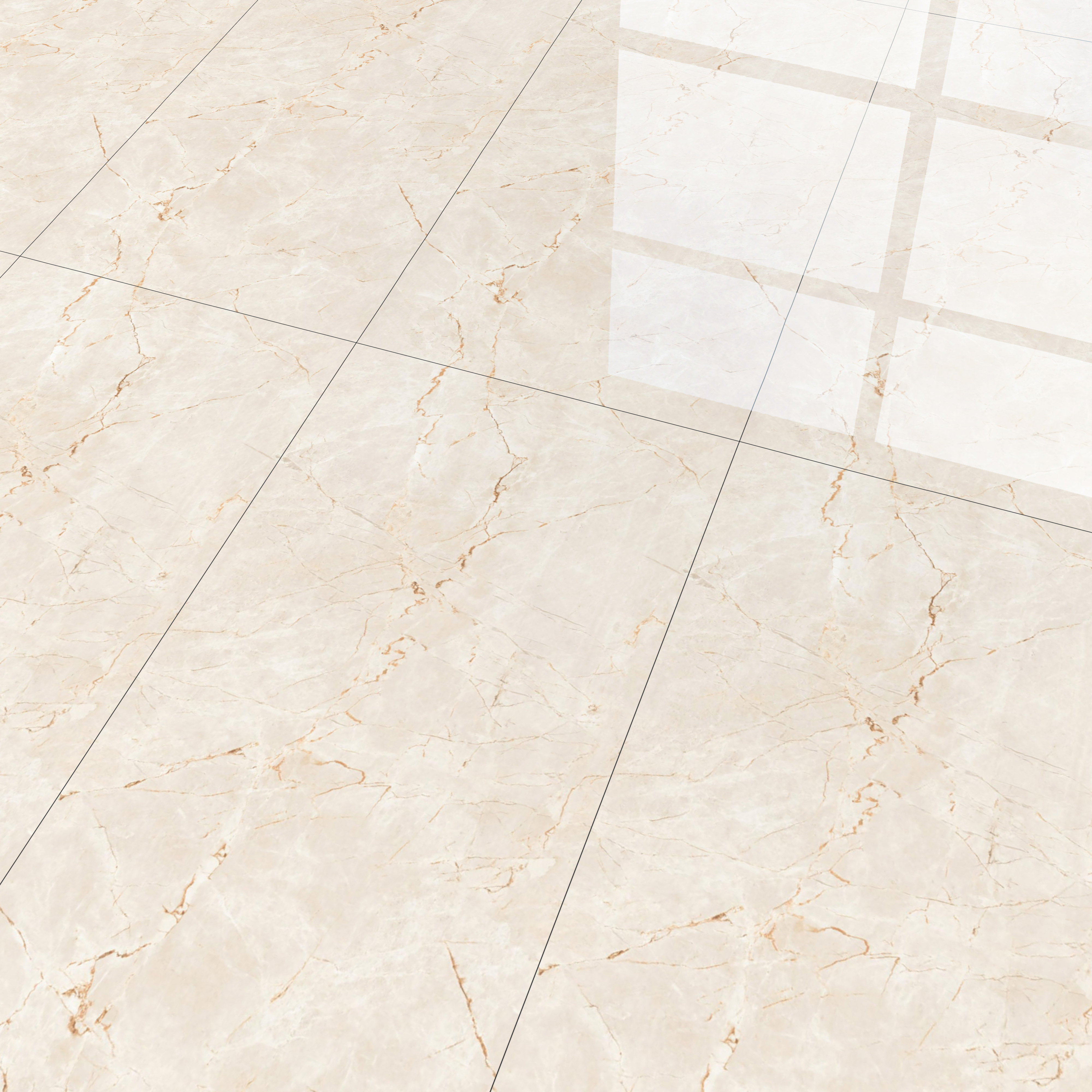 Budget Friendly Endless Wall & Floor Tile Value for Money TL 05952 B Terravia Ritzea 4 ft x 2 ft - Vitrified Endless Glossy Finish - 8.5 mm | 4 Random Designs | Suitable for Living Room, Bedroom & Bathroom