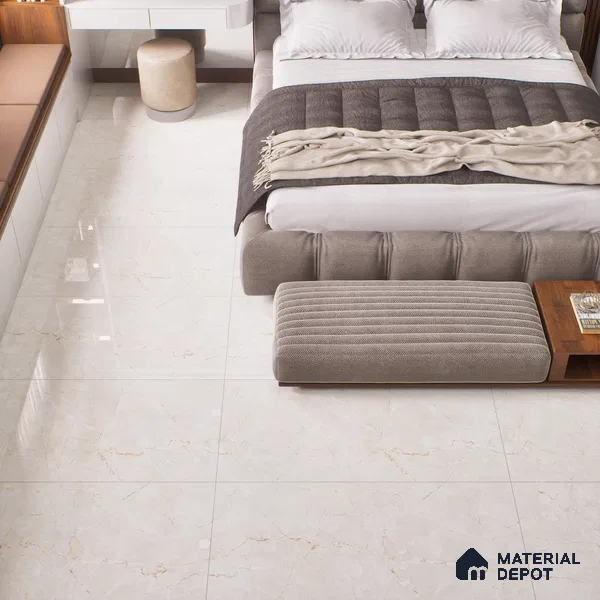 Budget Friendly Endless Wall & Floor Tile Value for Money TL 05952 B Terravia Ritzea 4 ft x 2 ft - Vitrified Endless Glossy Finish - 8.5 mm | 4 Random Designs | Suitable for Living Room, Bedroom & Bathroom (Sample)
