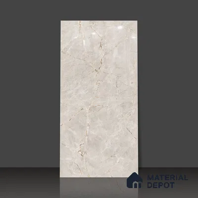 Budget Friendly Endless Wall & Floor Tile Value for Money TL 05952 Terravia Ritzon 4 ft x 2 ft - Vitrified Endless Glossy Finish - 8.5 mm | 4 Random Designs | Suitable for Living Room, Bedroom & Bathroom (Sample)