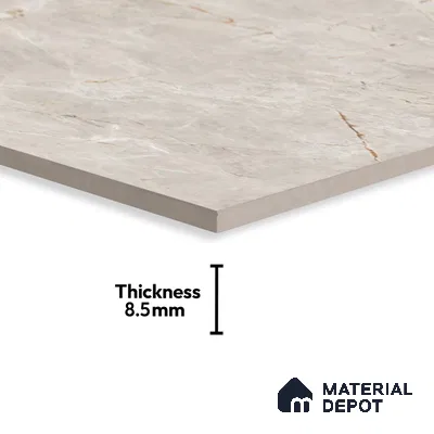 Budget Friendly Endless Wall & Floor Tile Value for Money TL 05952 Terravia Ritzon 4 ft x 2 ft - Vitrified Endless Glossy Finish - 8.5 mm | 4 Random Designs | Suitable for Living Room, Bedroom & Bathroom (Sample)