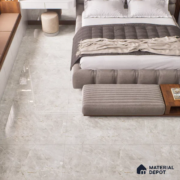 Budget Friendly Endless Wall & Floor Tile Value for Money TL 05952 Terravia Ritzon 4 ft x 2 ft - Vitrified Endless Glossy Finish - 8.5 mm | 4 Random Designs | Suitable for Living Room, Bedroom & Bathroom (Sample)