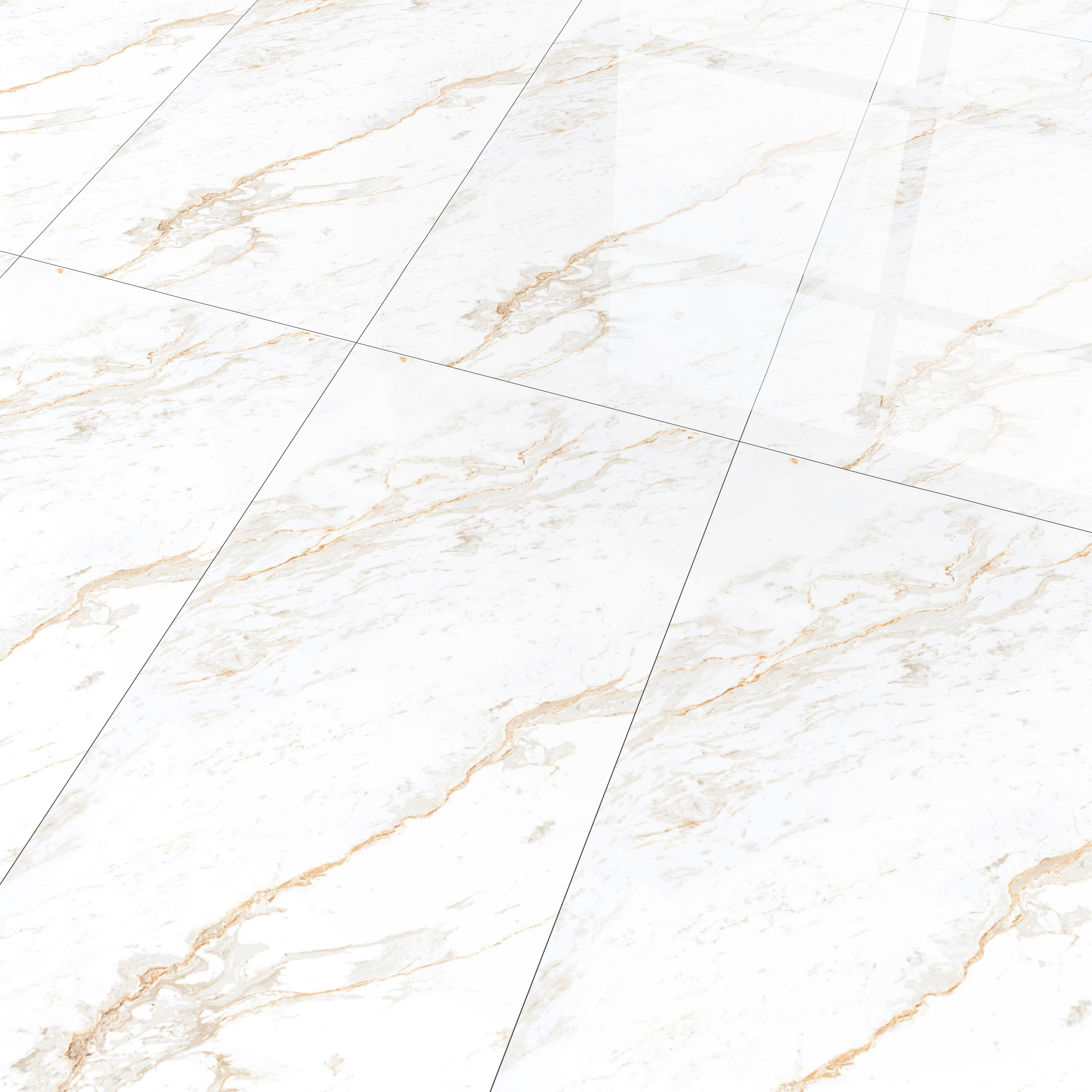 Budget Friendly Endless Wall & Floor Tile Value for Money TL 05946 Terravia Serolix 4 ft x 2 ft - Vitrified Endless Glossy Finish - 8.5 mm | 4 Random Designs | Suitable for Living Room, Bedroom & Bathroom