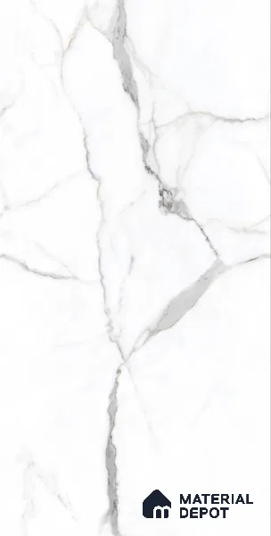 Budget Friendly Endless Wall & Floor Tile Value for Money TL 05962 Terravia Statuvia 4 ft x 2 ft - Vitrified Endless Glossy Finish - 8.5 mm | 4 Random Designs | Suitable for Living Room, Bedroom & Bathroom (Sample)