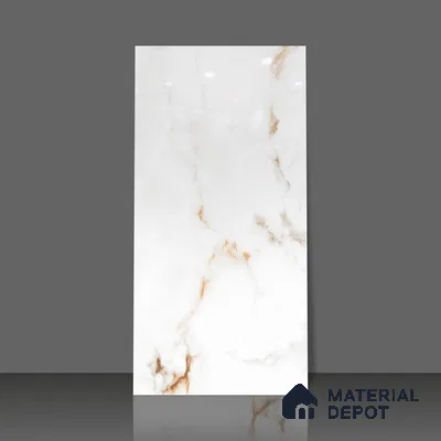 Budget Friendly Endless Wall & Floor Tile Value for Money TL 05963 Terravia Vennix 4 ft x 2 ft - Vitrified Endless Glossy Finish - 8.5 mm | 4 Random Designs | Suitable for Living Room, Bedroom & Bathroom (Sample)