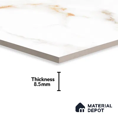 Budget Friendly Endless Wall & Floor Tile Value for Money TL 05963 Terravia Vennix 4 ft x 2 ft - Vitrified Endless Glossy Finish - 8.5 mm | 4 Random Designs | Suitable for Living Room, Bedroom & Bathroom (Sample)