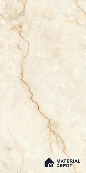 Endless Wall & Floor Tile Velvet Crema TL 05851 1600 x 800 mm Vitrified High Gloss Finish - 9 mm | 3 Random Design |Suitable For Living Room, Bedroom, Kitchen