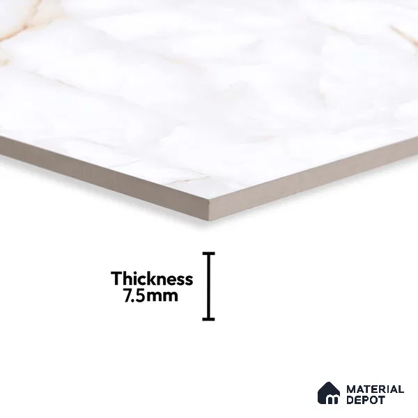 Endless Wall Tile TL 06004 B 26011 D Dark 2 ft x 1 ft Ceramic Glue Matte Finish - 7.5 mm | Suitable For Kitchen, Bathroom (Sample)