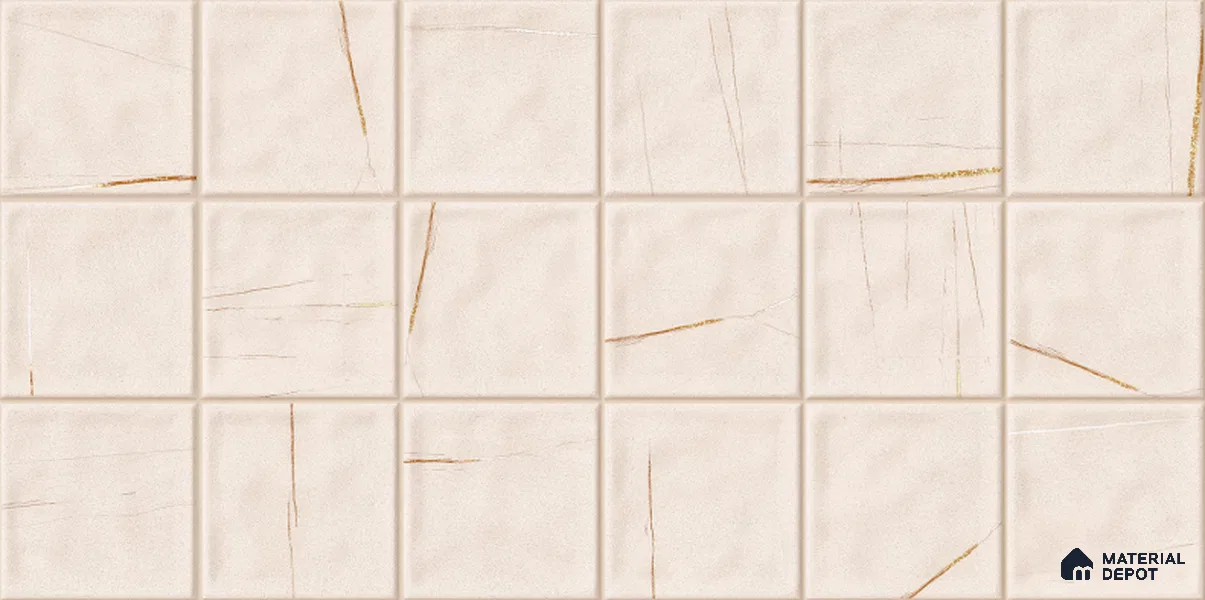 Endless Wall Tile TL 06002 26001 GL A Highlighter 2 ft x 1 ft Ceramic Glue Matte Finish - 7.5 mm | Suitable For Kitchen, Bathroom (Sample)