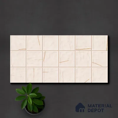 Endless Wall Tile TL 06002 26001 GL A Highlighter 2 ft x 1 ft Ceramic Glue Matte Finish - 7.5 mm | Suitable For Kitchen, Bathroom (Sample)