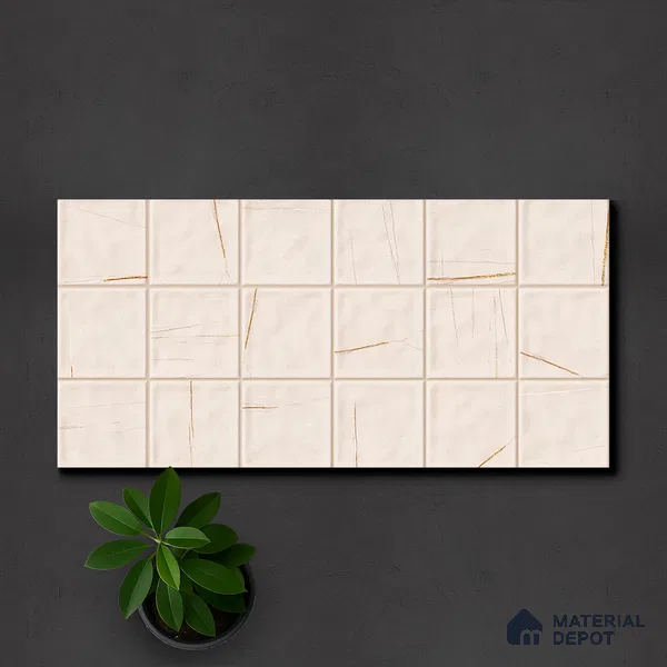 Endless Wall Tile TL 06002 26001 GL A Highlighter 2 ft x 1 ft Ceramic Glue Matte Finish - 7.5 mm | Suitable For Kitchen, Bathroom (Sample)