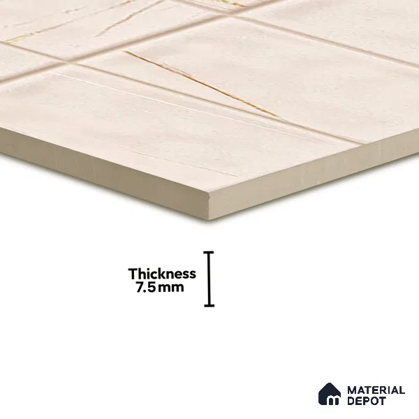 Endless Wall Tile TL 06002 26001 GL A Highlighter 2 ft x 1 ft Ceramic Glue Matte Finish - 7.5 mm | Suitable For Kitchen, Bathroom (Sample)
