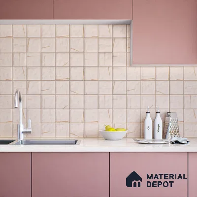 Endless Wall Tile TL 06002 26001 GL A Highlighter 2 ft x 1 ft Ceramic Glue Matte Finish - 7.5 mm | Suitable For Kitchen, Bathroom (Sample)
