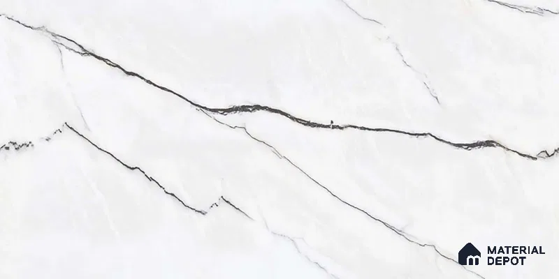 Endless Wall Tile TL 06003 B 26005 D Dark 2 ft x 1 ft Ceramic Glue Matte Finish - 7.5 mm | Suitable For Kitchen, Bathroom (Sample)