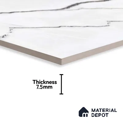 Endless Wall Tile TL 06003 B 26005 D Dark 2 ft x 1 ft Ceramic Glue Matte Finish - 7.5 mm | Suitable For Kitchen, Bathroom (Sample)