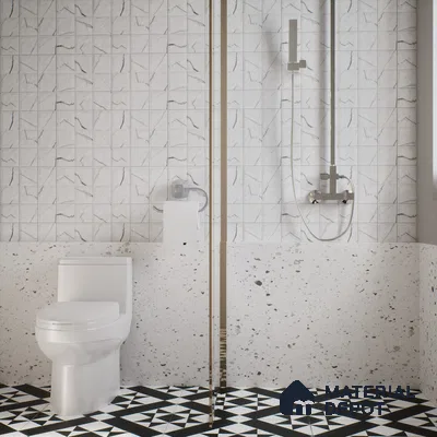 Endless Wall Tile TL 06003 C 26005 GL B Subway 2 ft x 1 ft Ceramic Glue Matte Finish - 7.5 mm | Suitable For Kitchen, Bathroom (Sample)