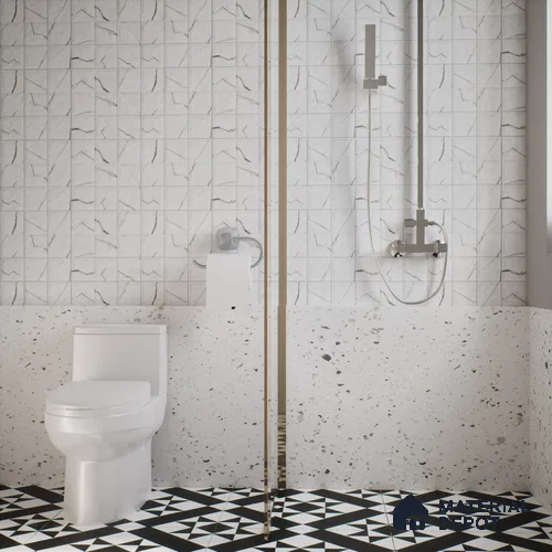 Endless Wall Tile TL 06003 C 26005 GL B Subway 2 ft x 1 ft Ceramic Glue Matte Finish - 7.5 mm | Suitable For Kitchen, Bathroom