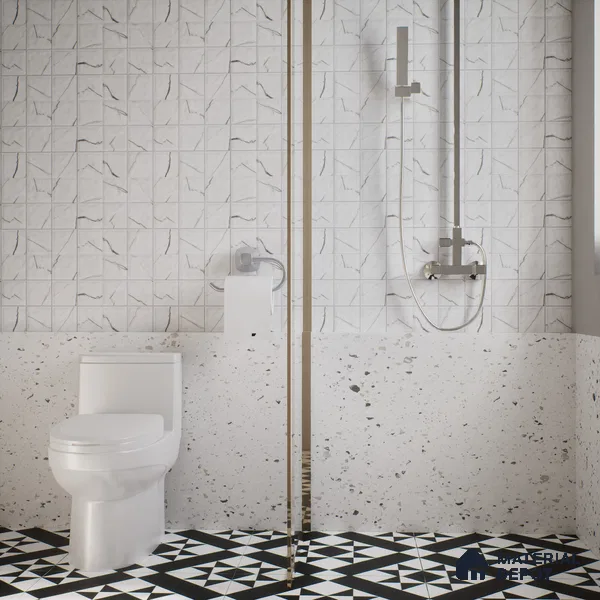 Endless Wall Tile TL 06003 C 26005 GL B Subway 2 ft x 1 ft Ceramic Glue Matte Finish - 7.5 mm | Suitable For Kitchen, Bathroom (Sample)