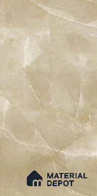 Brown Marble Look LM 24255 HGL 8 ft x 4 ft High Gloss Finish Decorative Laminate - 1 mm | Suitable for TV Unit, Wardrobe, Kitchen Cabinets
