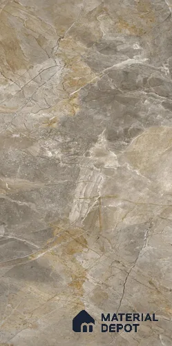 Brown Marble Look LM 24138 8 ft x 4 ft Texture Finish Decorative Laminate - 1 mm | Suitable for TV Unit, Wardrobe, Kitchen Cabinets