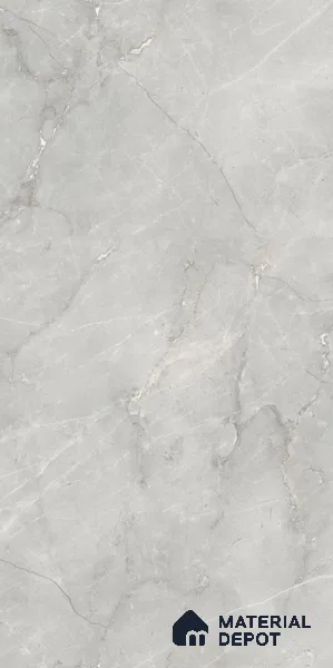White Marble Look LM 24114 8 ft x 4 ft Texture Finish Decorative Laminate - 1 mm | Suitable for TV Unit, Wardrobe, Kitchen Cabinets