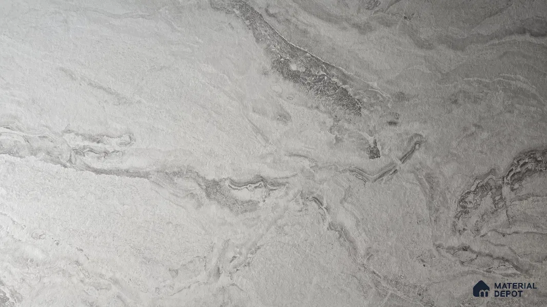 Grey Marble Look LM 24095 8 ft x 4 ft Texture Finish Decorative Laminate - 1 mm | Suitable for TV Unit, Wardrobe, Kitchen Cabinets