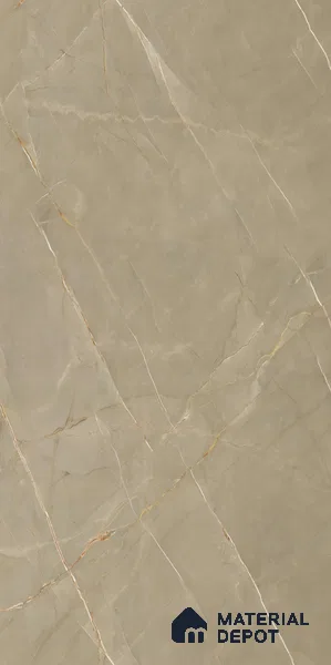Brown Marble Look LM 24140 8 ft x 4 ft Texture Finish Decorative Laminate - 1 mm | Suitable for TV Unit, Wardrobe, Kitchen Cabinets
