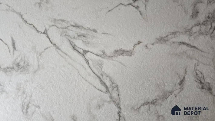 Grey Marble Look LM 24141 8 ft x 4 ft Texture Finish Decorative Laminate - 1 mm | Suitable for TV Unit, Wardrobe, Kitchen Cabinets
