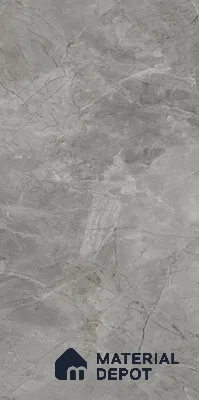 Grey Marble Look LM 24145 8 ft x 4 ft Texture Finish Decorative Laminate - 1 mm | Suitable for TV Unit, Wardrobe, Kitchen Cabinets
