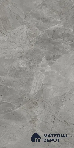 Grey Marble Look LM 24145 8 ft x 4 ft Texture Finish Decorative Laminate - 1 mm | Suitable for TV Unit, Wardrobe, Kitchen Cabinets