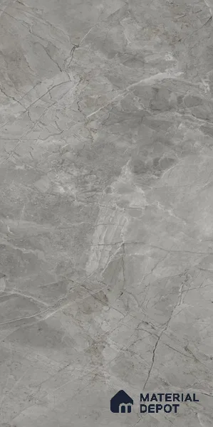 Grey Marble Look LM 24145 8 ft x 4 ft Texture Finish Decorative Laminate - 1 mm | Suitable for TV Unit, Wardrobe, Kitchen Cabinets